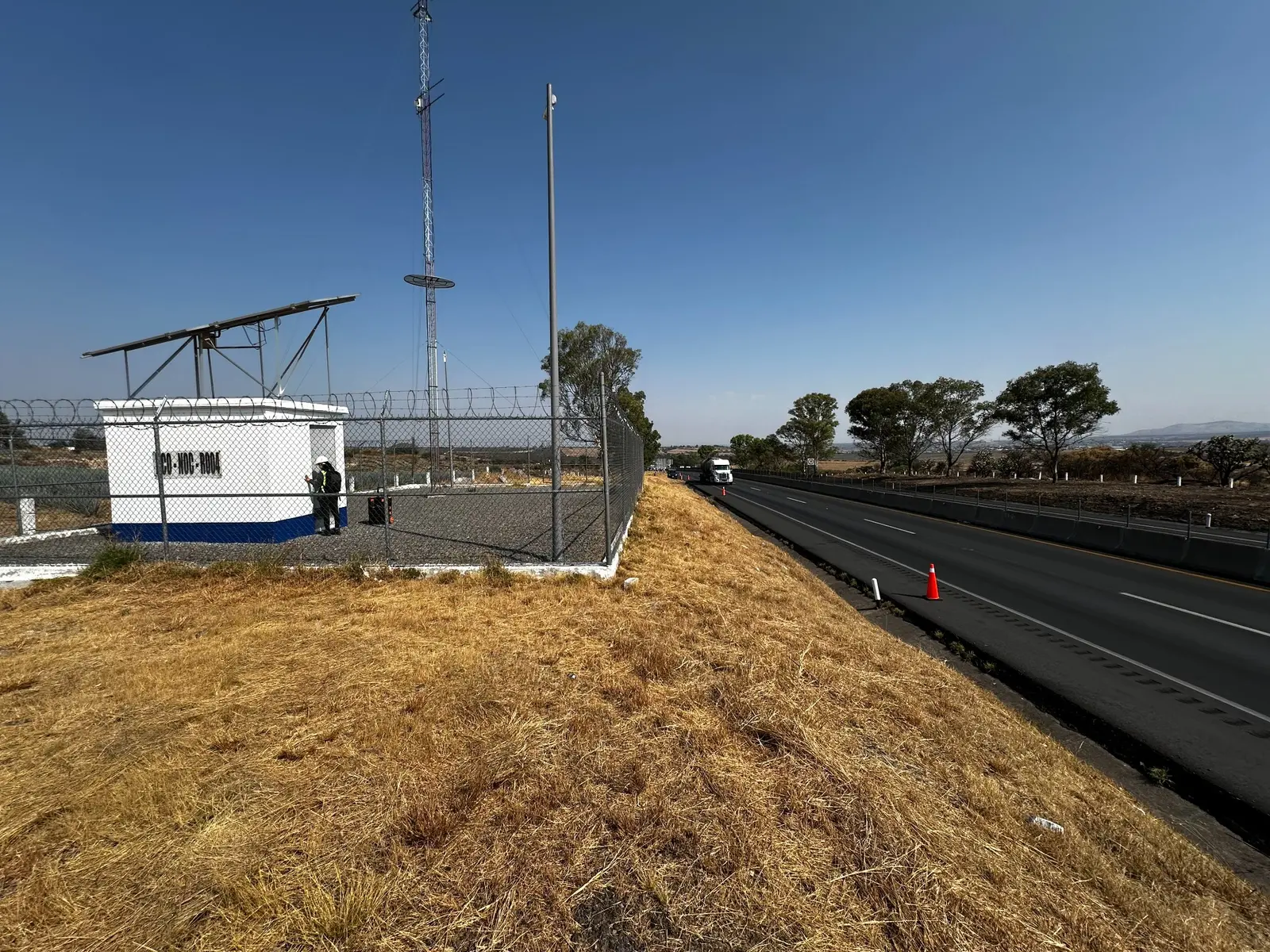 Infraestructura de radiocomunicación en operación